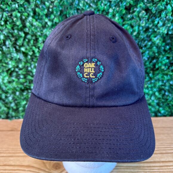 Oak Hill CC Adjustable Strap Hat Cap One Size OSFA Faded - Picture 1 of 7